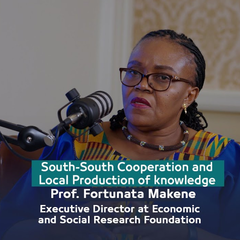 Trending Echoes Podcast | South-South Cooperation and Local Production of Knowledge |Prof. Fortunata - Trending Echoes Podcast