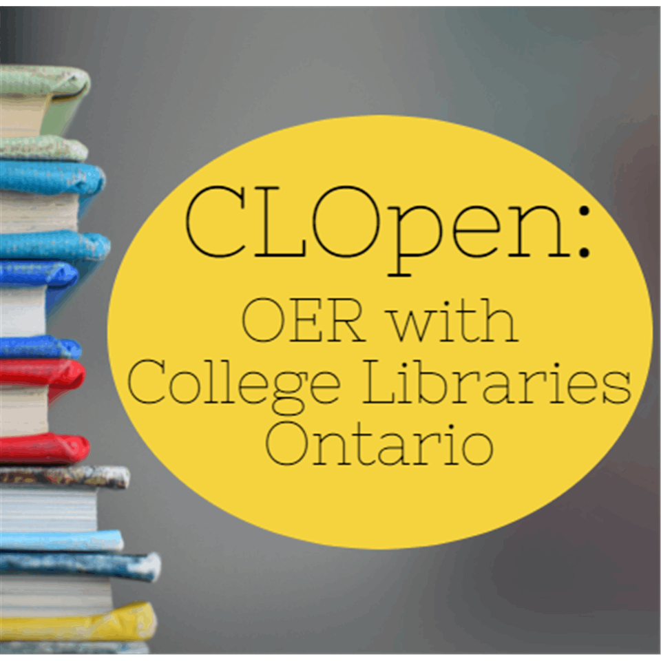 CLOpen: OER with College Libraries Ontario