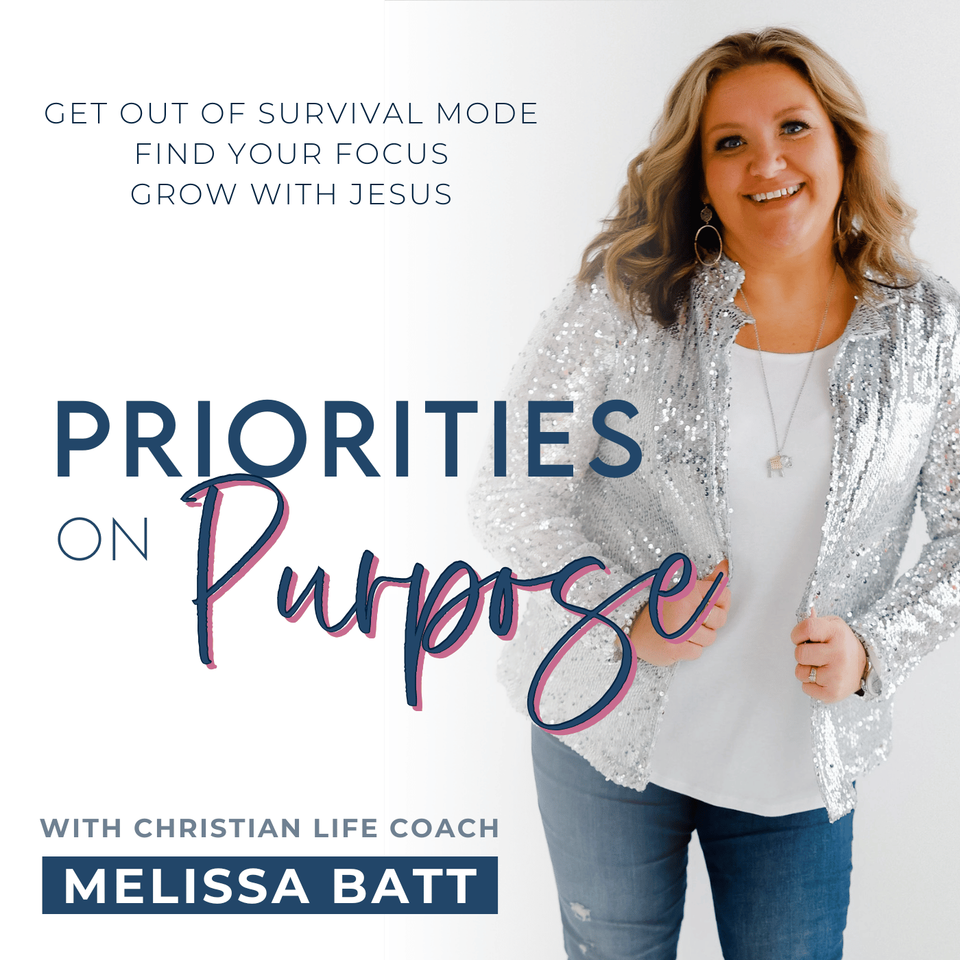 Priorities on Purpose: Get Out of Survival Mode, Eliminate Distractions, Find Your Focus, and Grow With Jesus