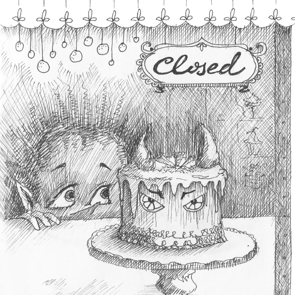 The Cake Vampire #Halloween