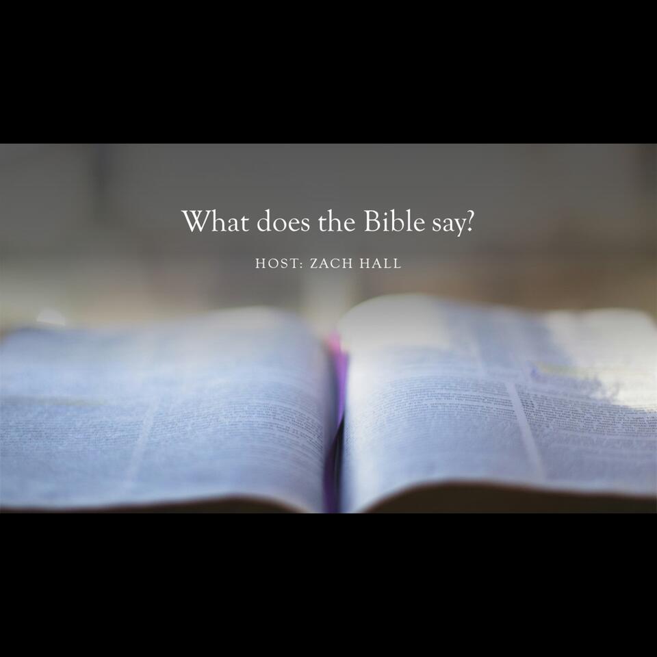 What does the Bible say?