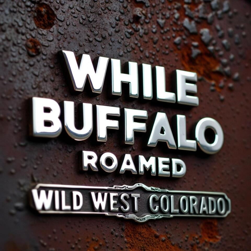 While Buffalo Roamed: The Wild Western Days of Colorado