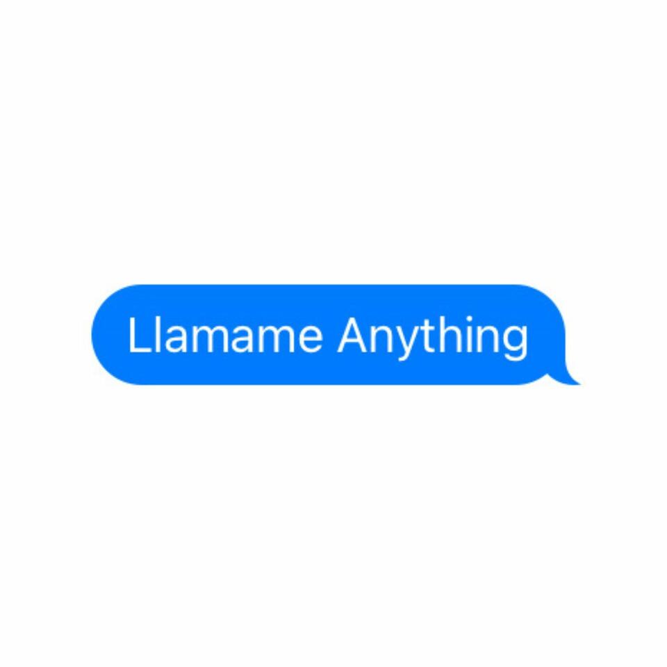 LlamaMe Anything