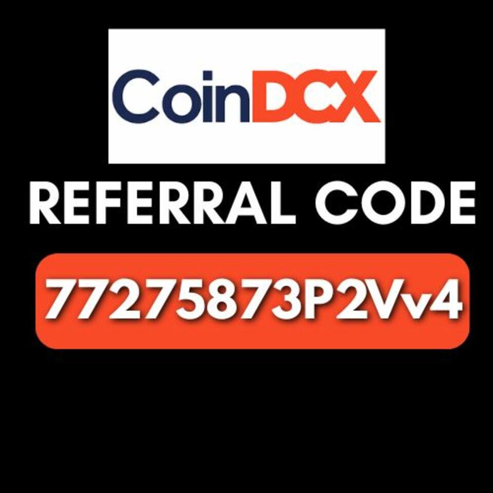 CoinDCX Referral Code 77275873P2Vv4