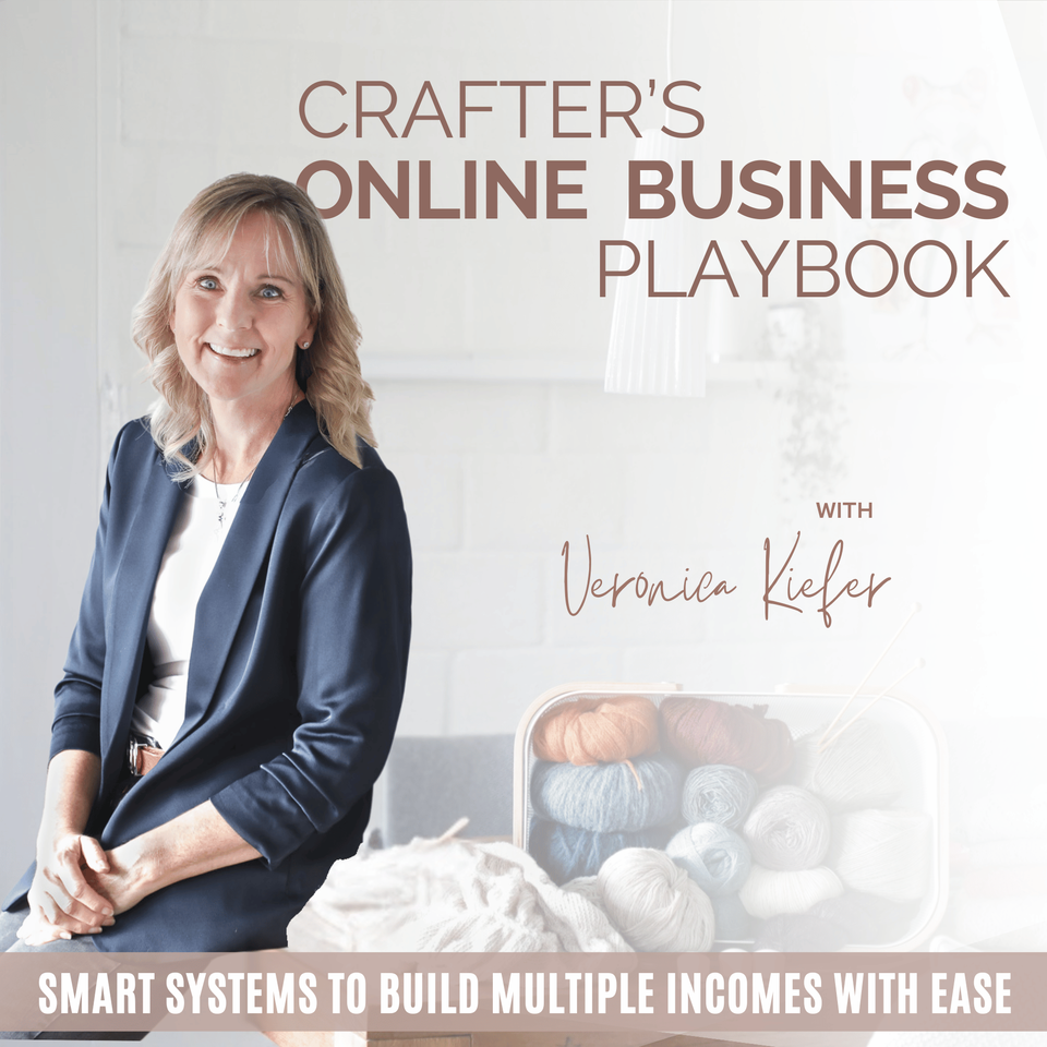 Crafter’s Online Business Playbook | Passive Income, Work From Home, Ravalry, Hobbi, Etsy, Sellers, Yarn Friends