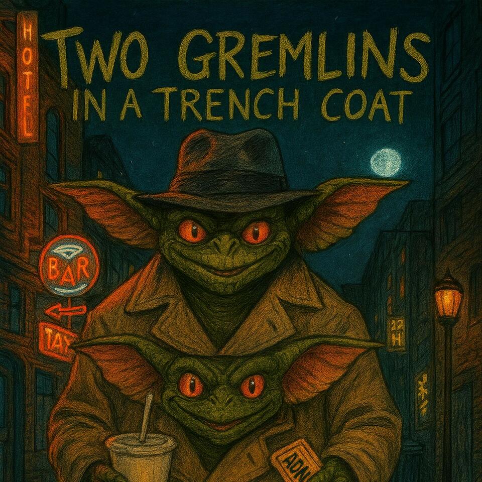 Two Gremlins in a Trench Coat