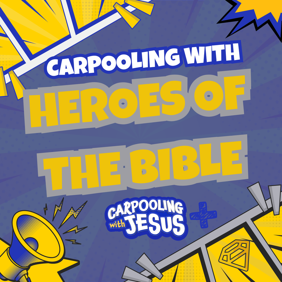 Carpooling with Heroes of the Bible: A Carpooling with Jesus Show | Bible Stories for Kids Devotionals Daily Devotional for Kids