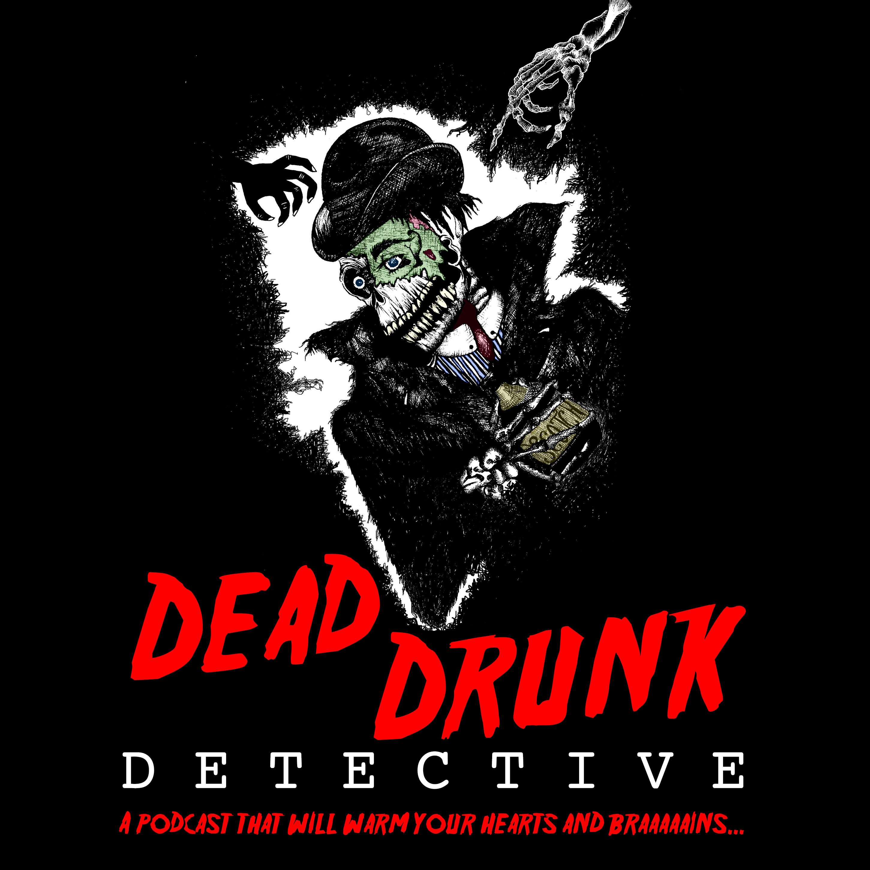 Drinking dead. Detective Podcasts.