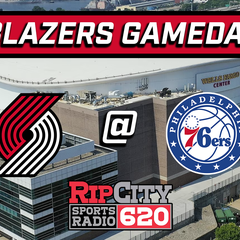 Blazers Gameday With Chris Burkhardt! Blazers v Philly - Rip City Drive