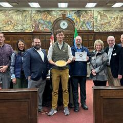 Iowa Auditor Rob Sand - Campaign Trail - Doug Wagner Morning Show