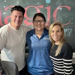 Receive A Check From Nothing Bundt Cakes - Chad & Leslye in The Morning