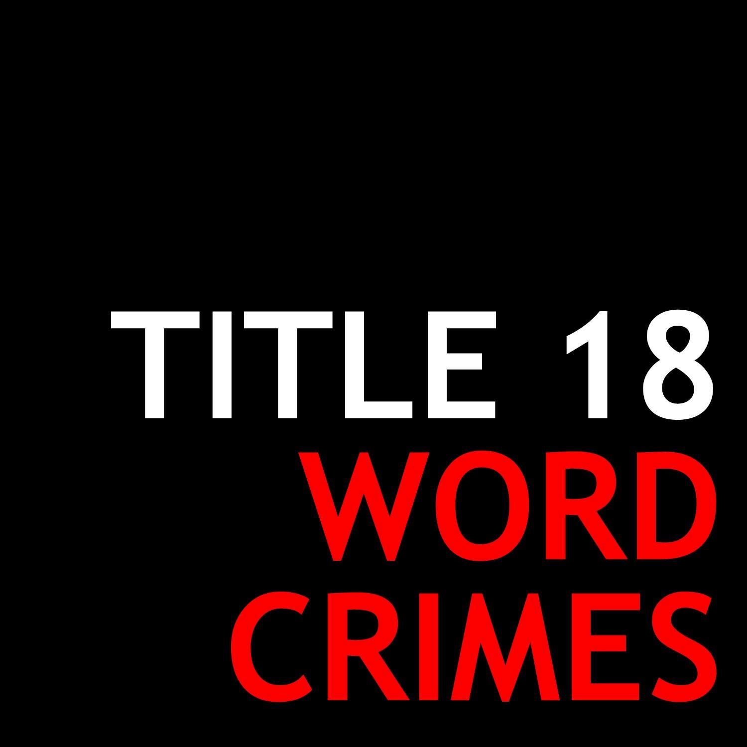 Текстовый 18. Crime Words.