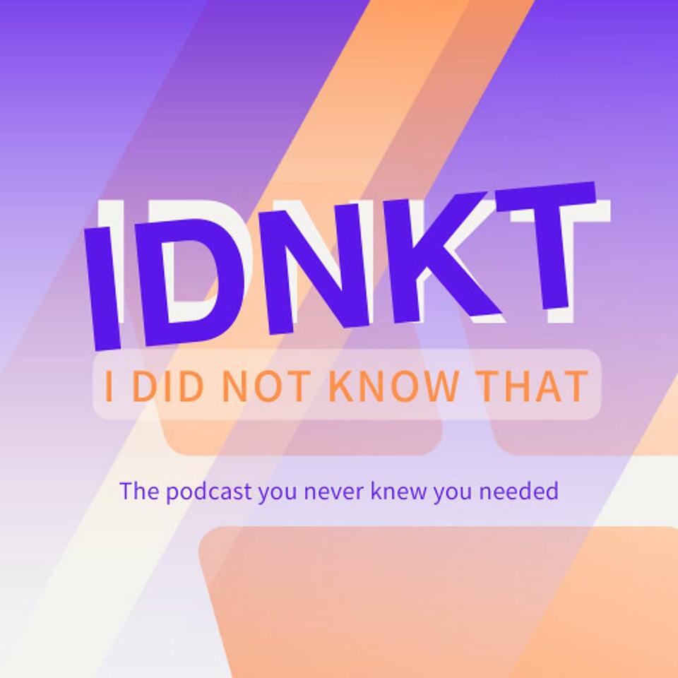 I Did Not Know That (IDNKT) Podcast