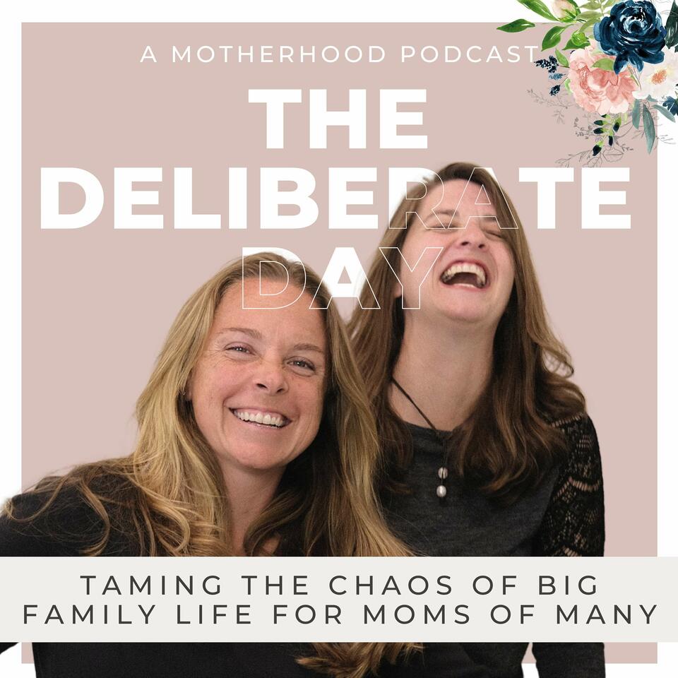 The Deliberate Day Podcast | Taming the chaos of big family life for moms of many