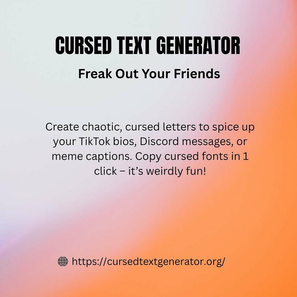 Cursed Text Generator's Podcast