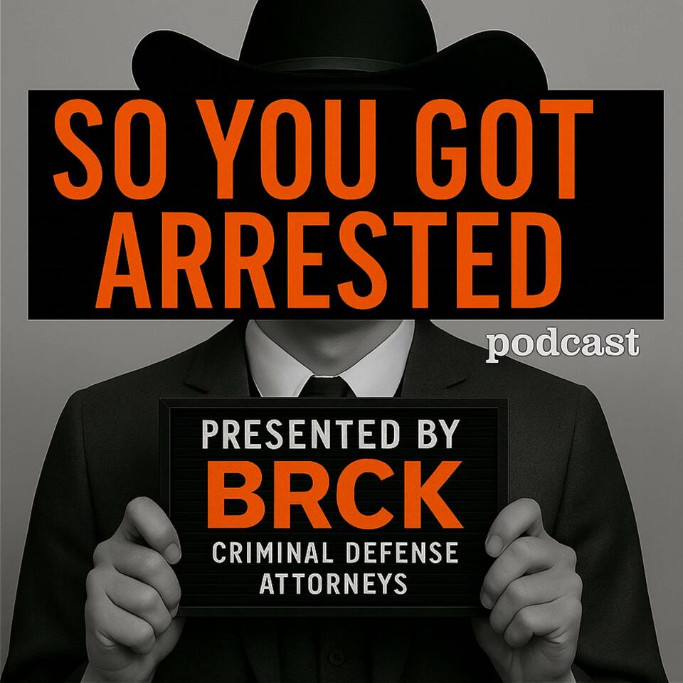 So You Got Arrested