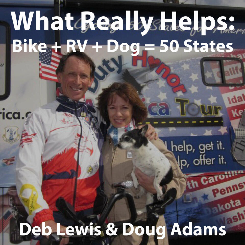 What Really Helps: Bike+RV+Dog=50 States