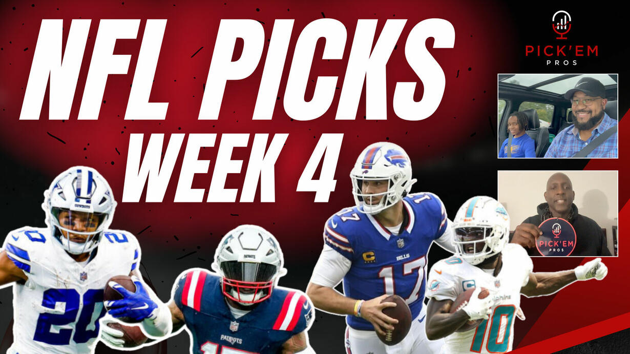 NFL Week 4 Picks & Predictions Episode 60 of Who Ya Got by the Pick