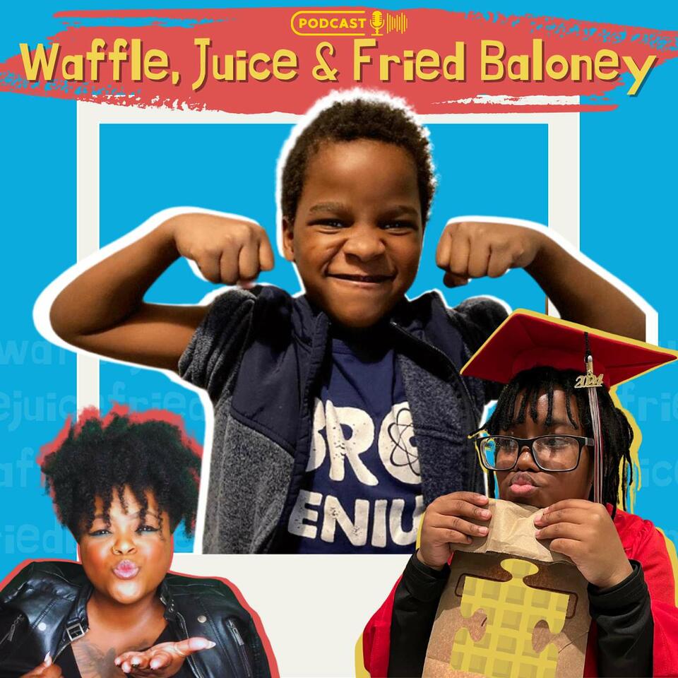 Waffle, Juice & Fried Baloney