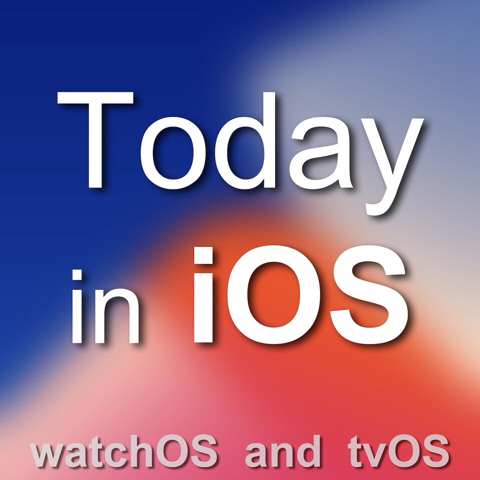 Today in iOS Podcast - The Unofficial iOS, iPhone, iPad, and Apple Watch News and iPhone Apps Podcast