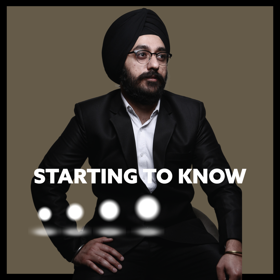 Starting to know