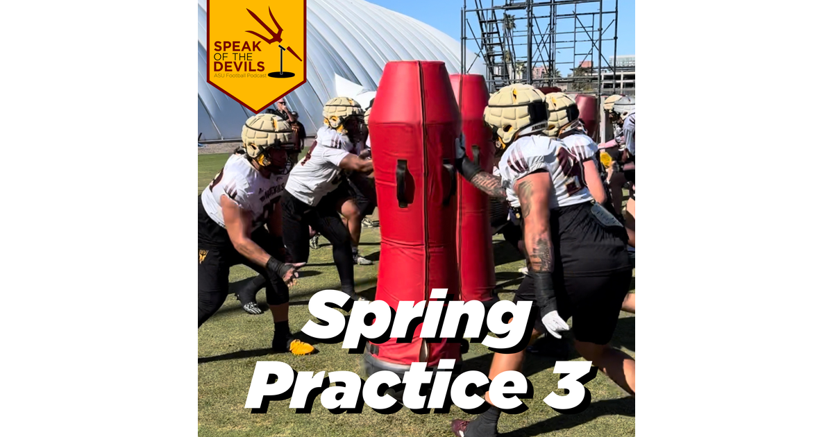 Spring Practice Quick Hit 3 TE Markeston Douglas & DT Jacob Kongaika Speak of the Devils iHeart