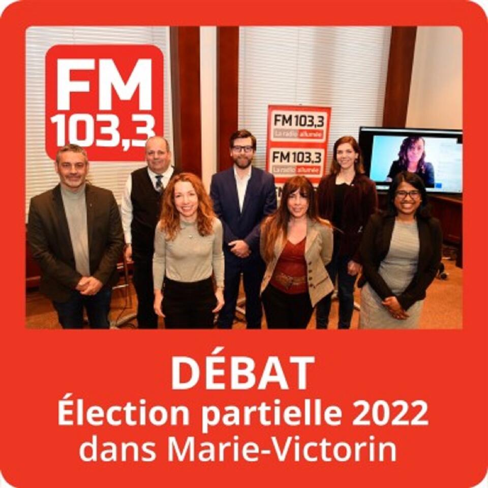 Le débat de l'élection partielle dans Marie Victorin