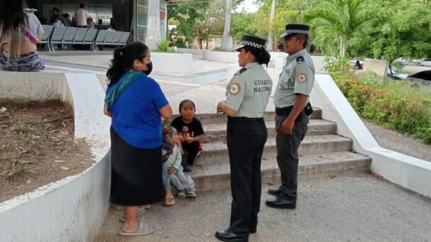 GN realiza recorridos de prevención del delito en Oaxaca