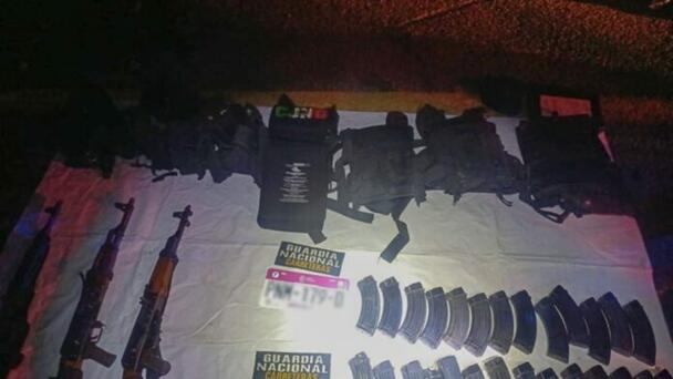 GGN asegura armamento en Guanajuato