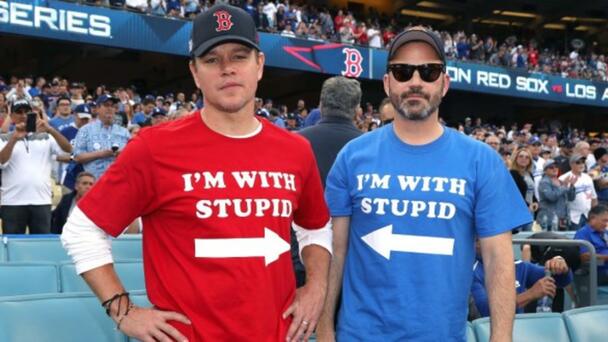 How Jimmy Kimmel Saved the Life of his Mortal Enemy Matt Damon