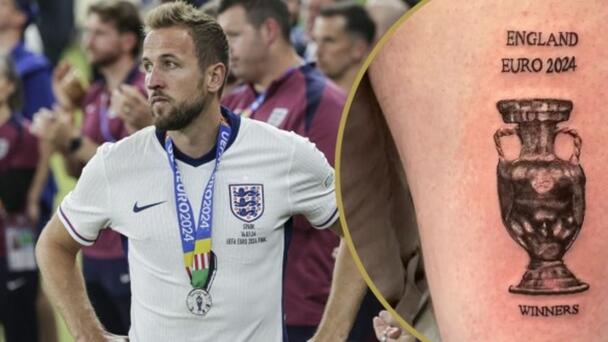 Confident England Fan Stuck with ‘Risky’ Tattoo After Loss