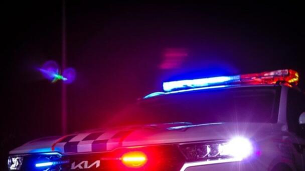 Man rescued after crashing into water