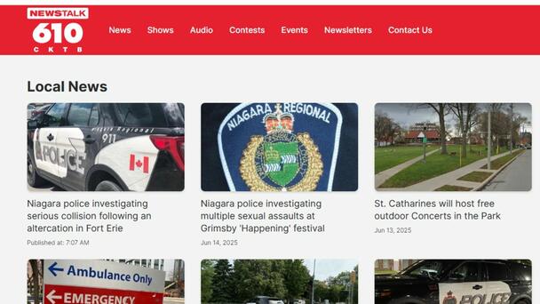 ATTENTION | 610 CKTB website will be offline 