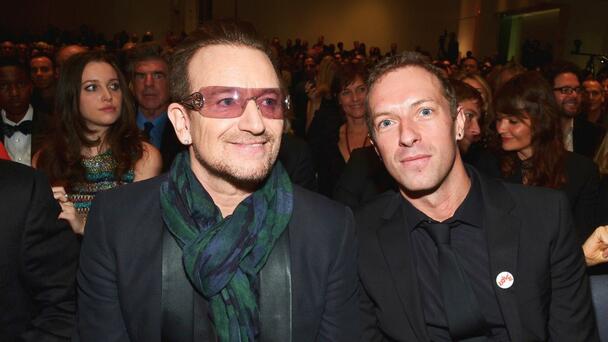 U2’s Bono Declares ‘Coldplay Are Not A Rock Band’