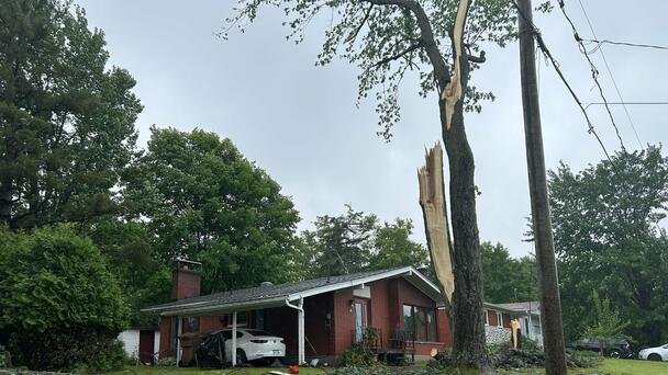 Environment Canada confirms two tornados touched down in Southern Quebec 