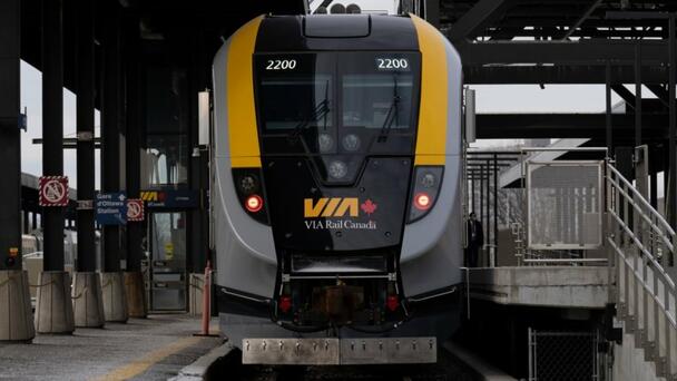 Via Rail trains providing service to Ottawa are experiencing delays