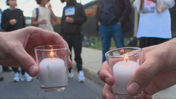 Family and friends gather to remember Nooran Rezayi one month after fatal p