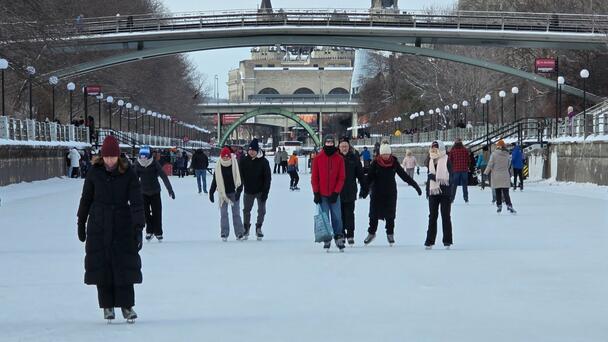 Rideau Canal Skateway extending skating up to Rideau starting Saturday