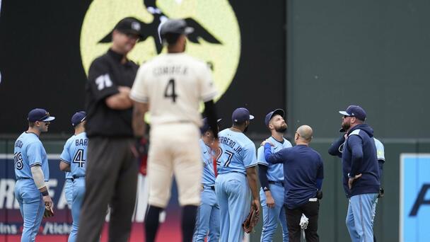Nathan Lukes taken off seven-day injured list and inserted into Blue Jays l