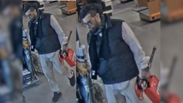 Police look to identify suspect wanted on five counts of theft