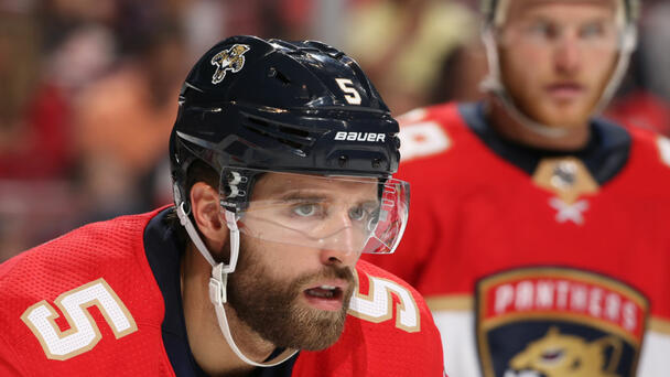 Panthers' Ekblad suspended 2 games for elbowing Lightning's Hagel in the he