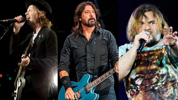 WATCH: Tenacious D, Beck, and Dave Grohl Cover “Summer Breeze”