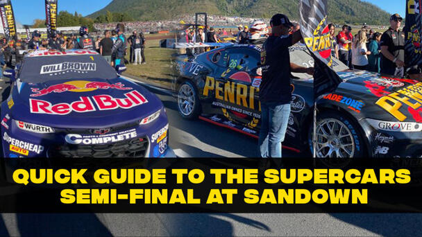 A Quick Catch-Up Ahead of the Supercars Semi-Final at Sandown!