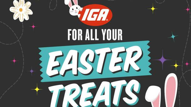 Win An IGA Voucher To Treat Your Loved Ones This Easter!