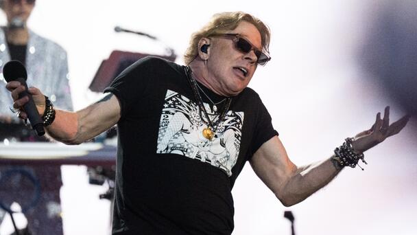 Guns N' Roses Release Video Compilation Of Axl Rose Falling Down