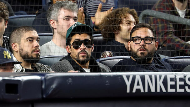 Bad Bunny Caught A Foul Ball At The Blue Jays-Yankees ALDS Game 3