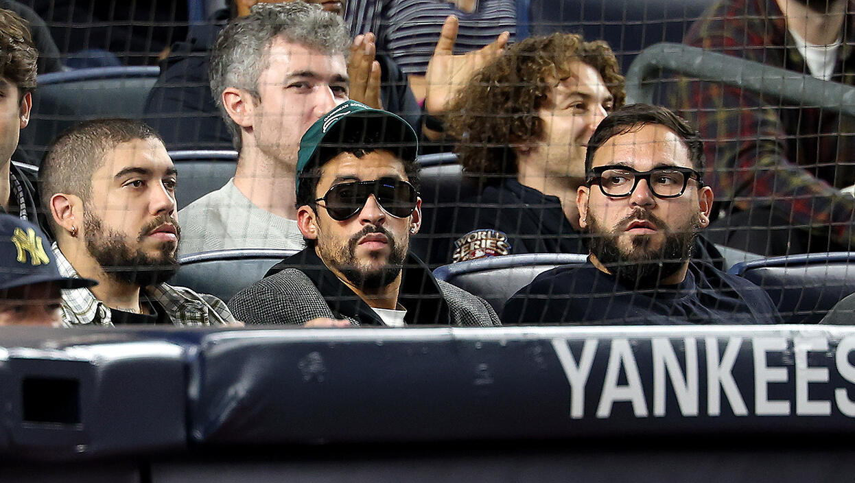 Bad Bunny Caught A Foul Ball At The Blue Jays-Yankees ALDS Game 3