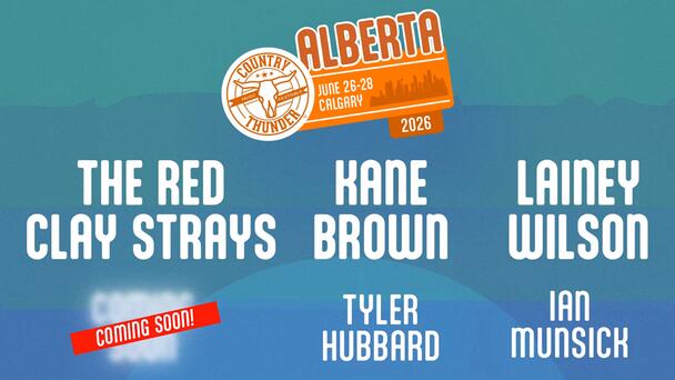Kane Brown, Lainey Wilson to Headline Country Thunder Alberta in 2026