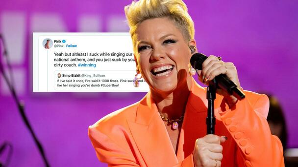 P!NK’s Guide To Shutting Down Trolls & Haters With Epic Clap Backs