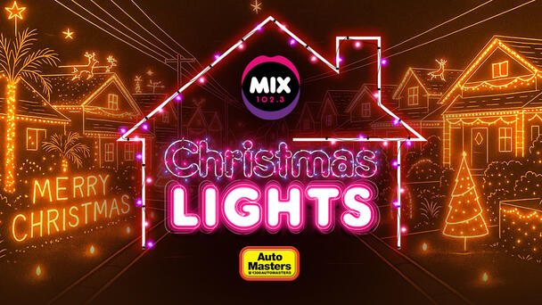 WIN a share of over $15,000 with Mix102.3 Christmas Lights!